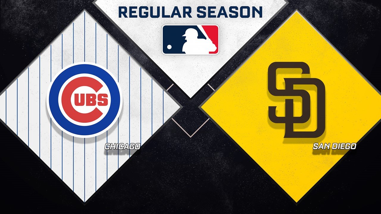 MLB 20220614 Chicago Cubs vs San Diego Padres